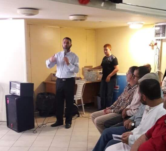 وفد من حزب الوفاء والإصلاح في زيارة تعزية لذوي المرحوم العالم الشّيخ محمّد سعيد ملحس